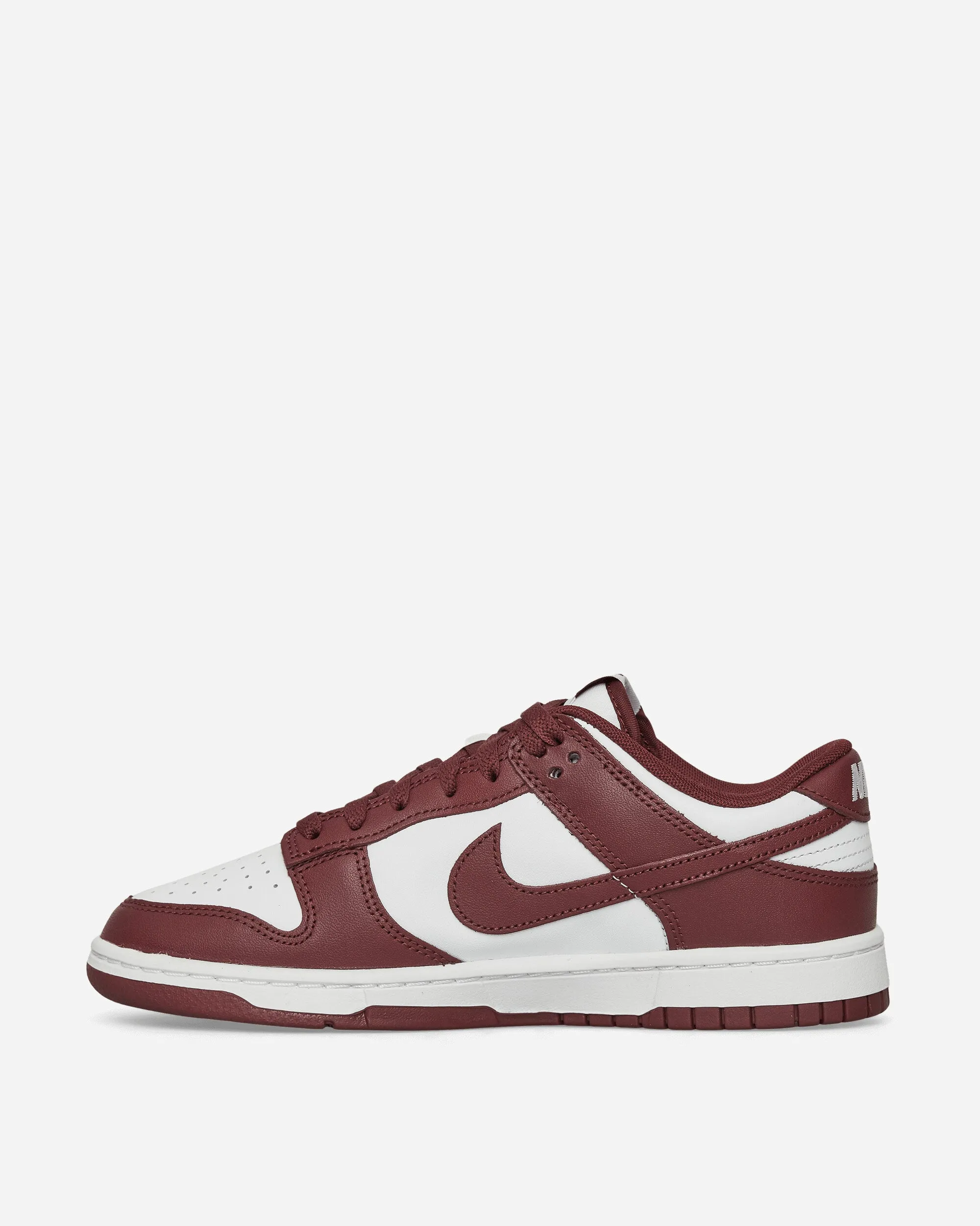 Dunk Low Retro Sneakers White / Redwood