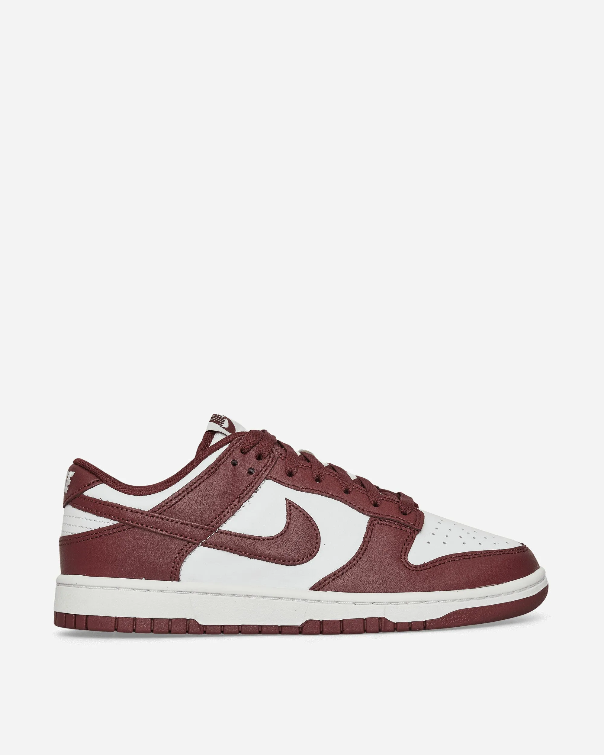 Dunk Low Retro Sneakers White / Redwood