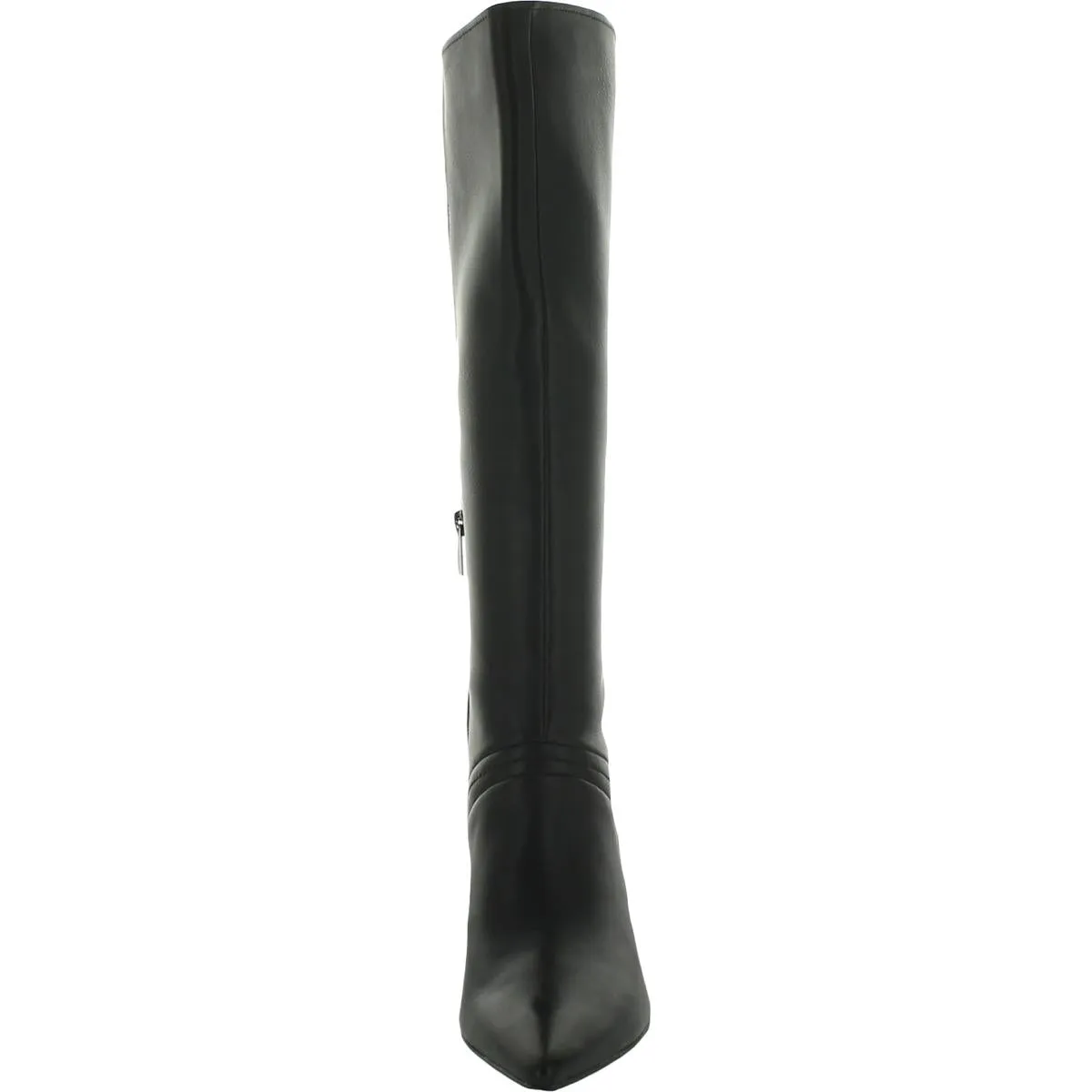 Falencia Womens Leather Pointed Toe Knee-High Boots