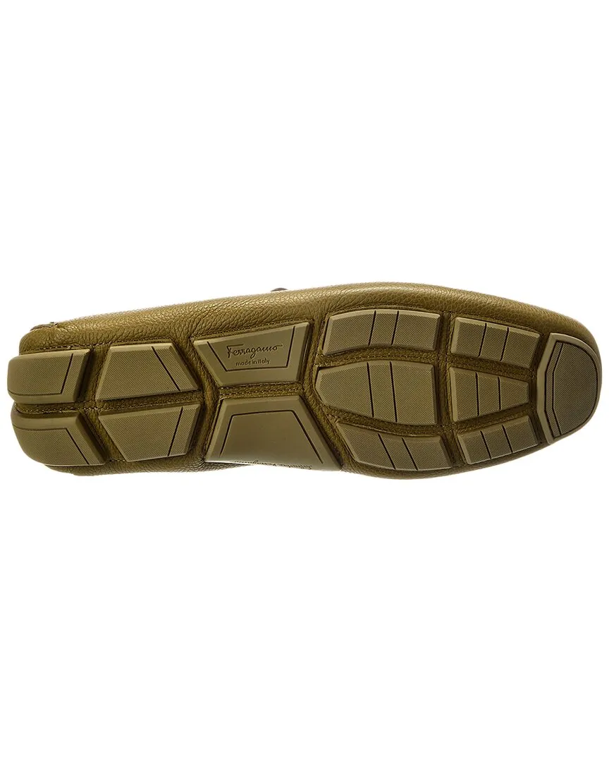 Ferragamo Front 4 Mvit Hydra Leather Loafer