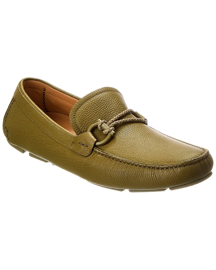 Ferragamo Front 4 Mvit Hydra Leather Loafer