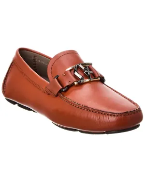 Ferragamo Peter Leather Driver