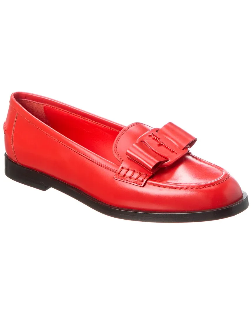 Ferragamo Viva Leather Loafer