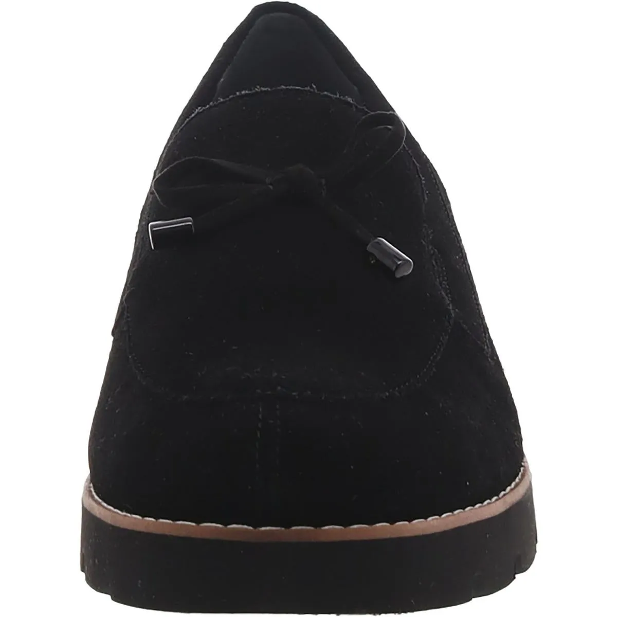 Finley Womens Suede Bow Loafers