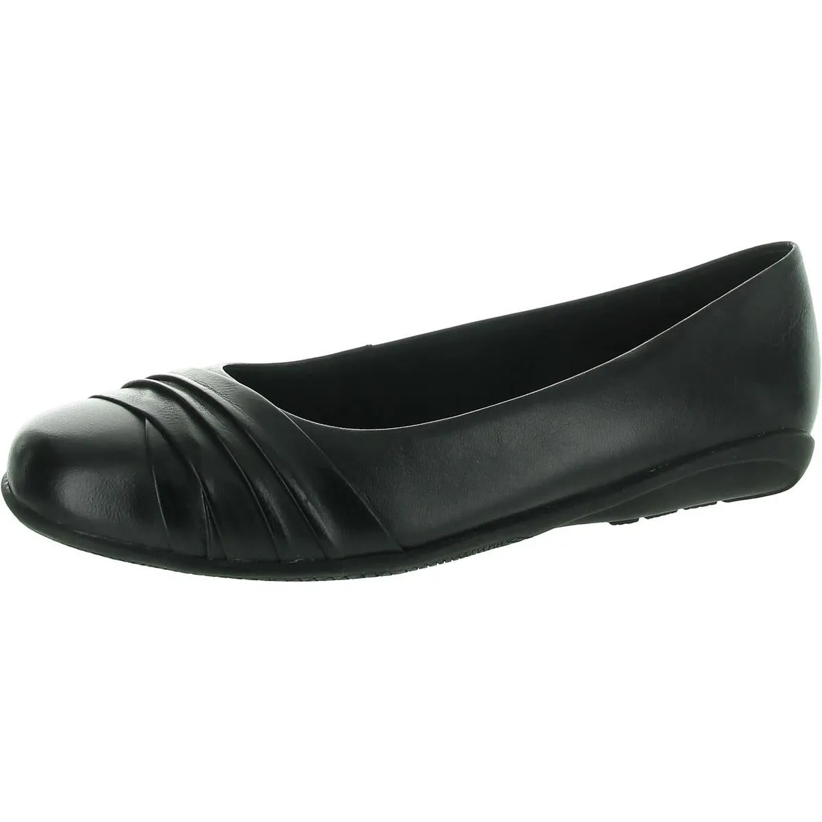Flick Womens Padded Insole Leather Loafers