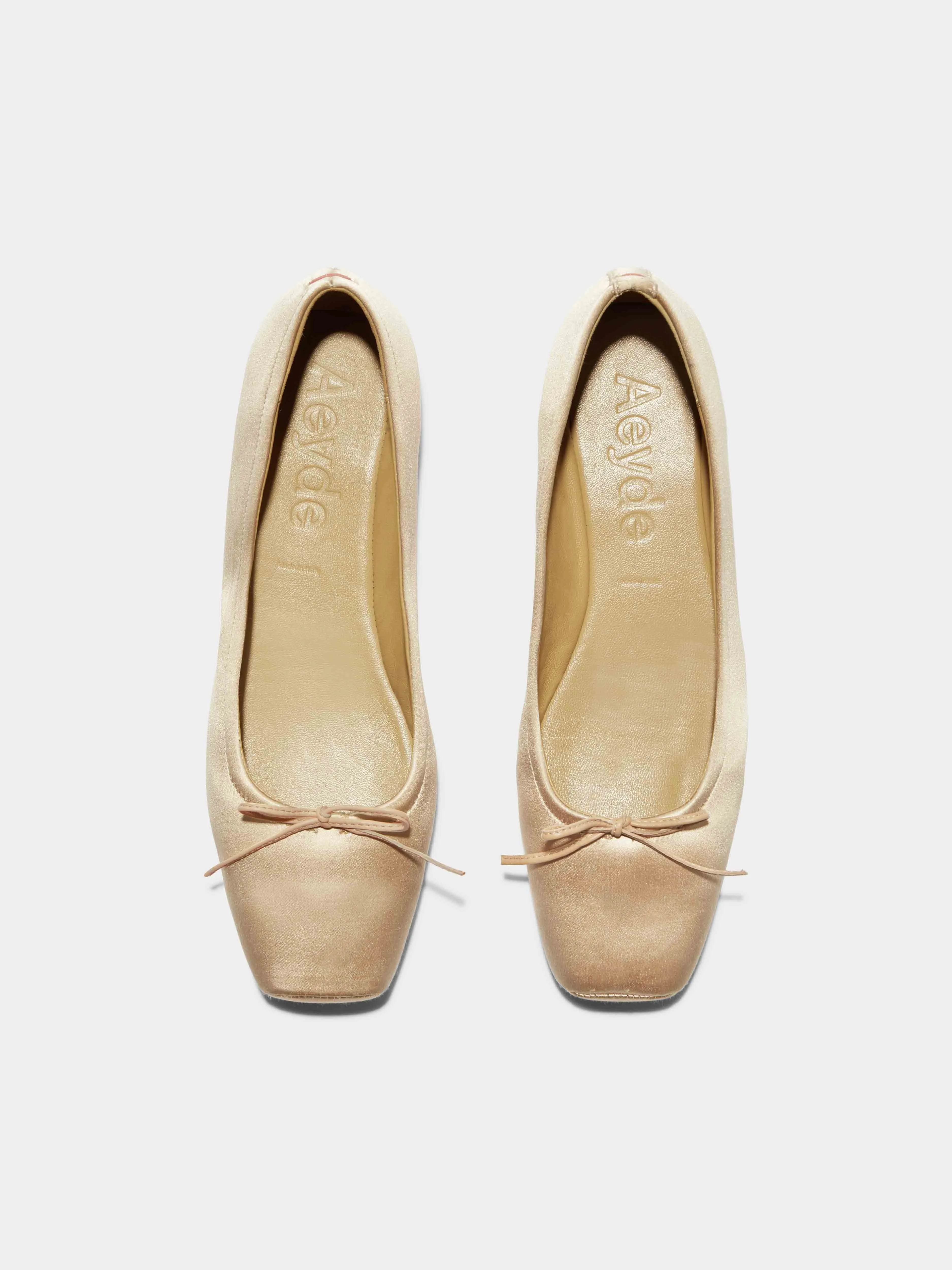 Gabriella Satin Ballet Flats