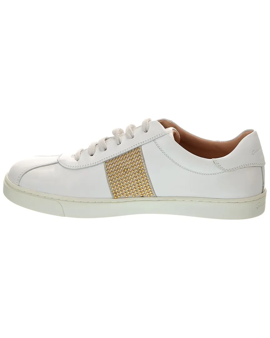 Gianvito Rossi Danielle Leather Sneaker