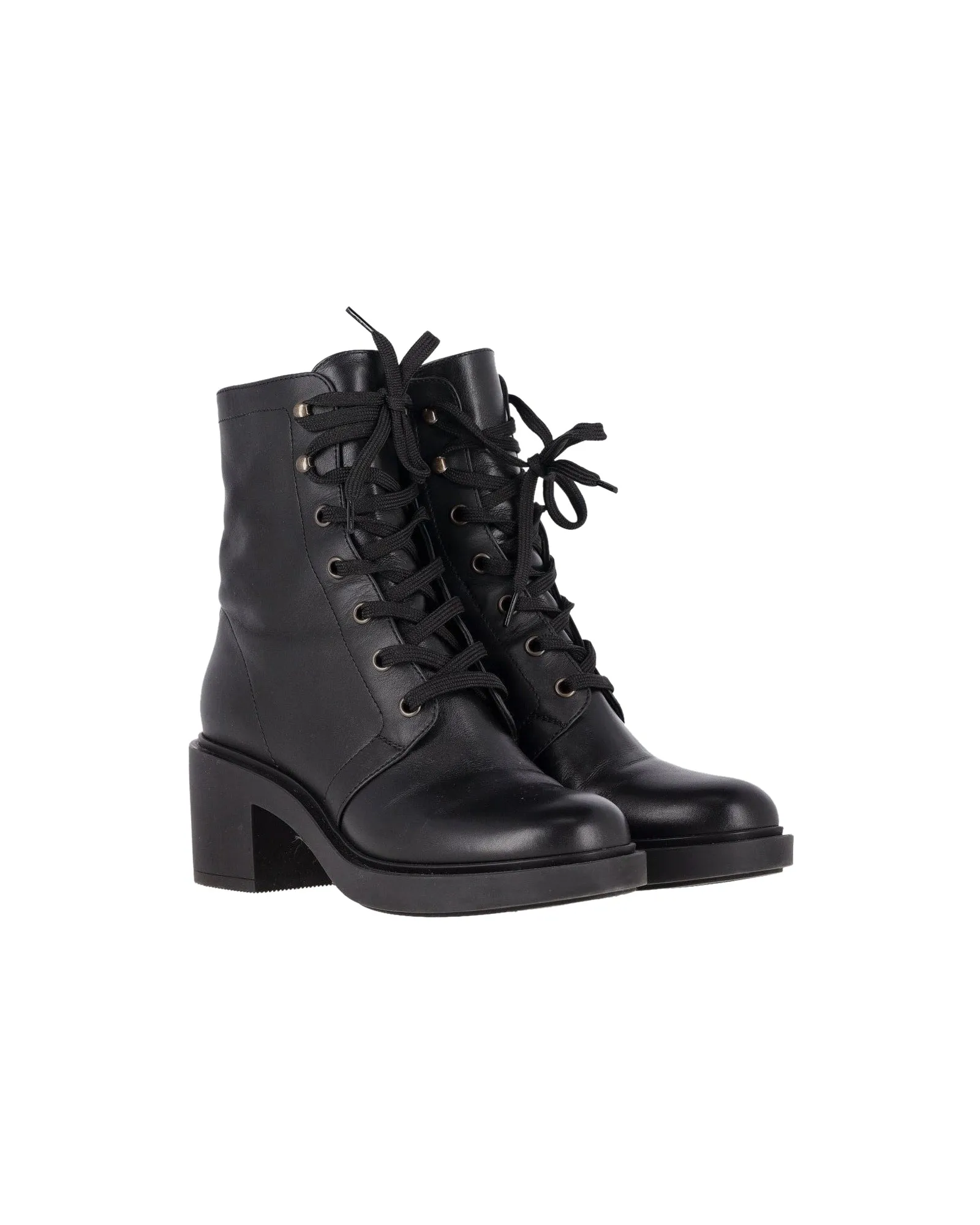 Gianvito Rossi Foster 45 Ankle Boots in Black Leather