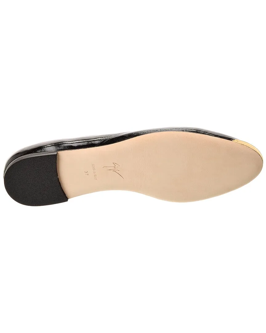 Giuseppe Zanotti Amur 2.0 Leather Flat