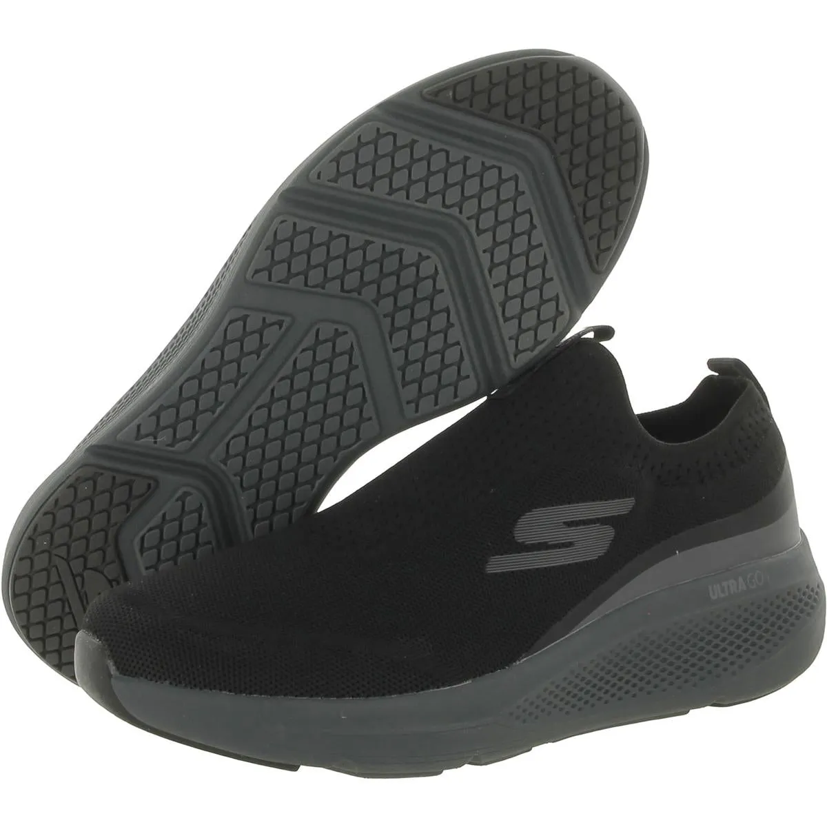 Go Run Elevate Mens Air-Cooled Lifestyle Slip-On Sneakers