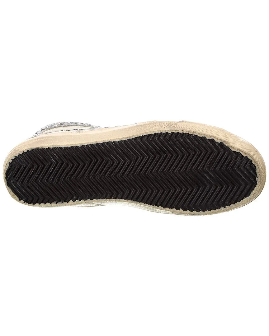 Golden Goose Slide Leather & Suede High-Top Sneaker