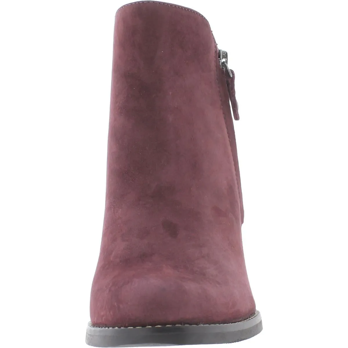 Grand Central Womens Leather Zip Up Ankle Boots