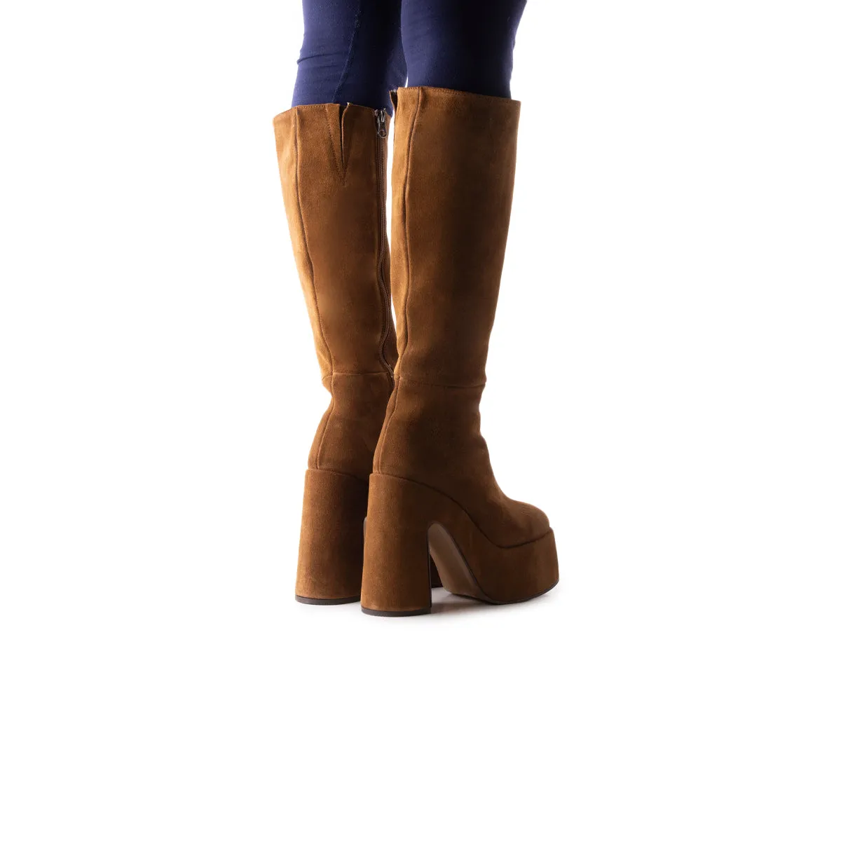 Groovy Brown Suede