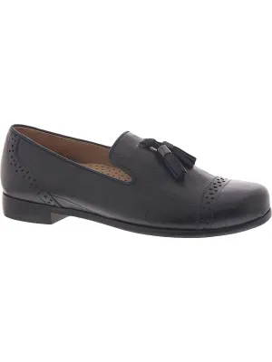 Hadley Womens Leather Tassel Loafers