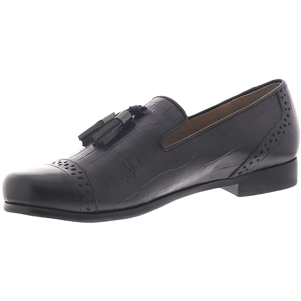 Hadley Womens Leather Tassel Loafers