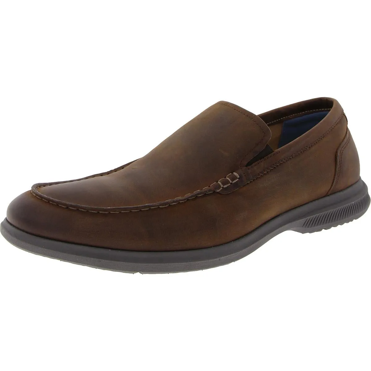 Hamptons Venetian Mens Solid Suede Loafers