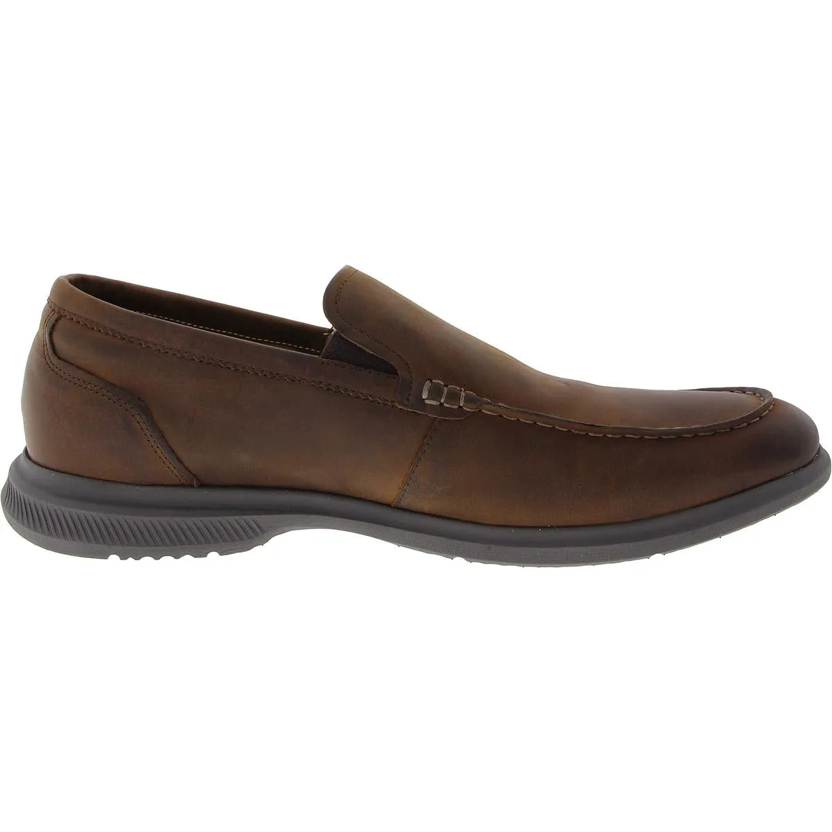 Hamptons Venetian Mens Solid Suede Loafers