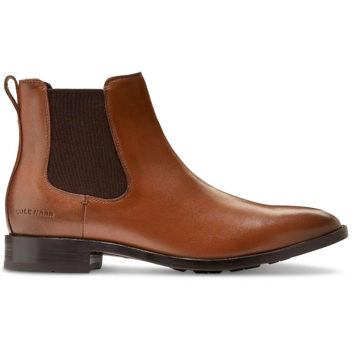 Hawthorne Chels Mens Laceless Leather Chelsea Boots