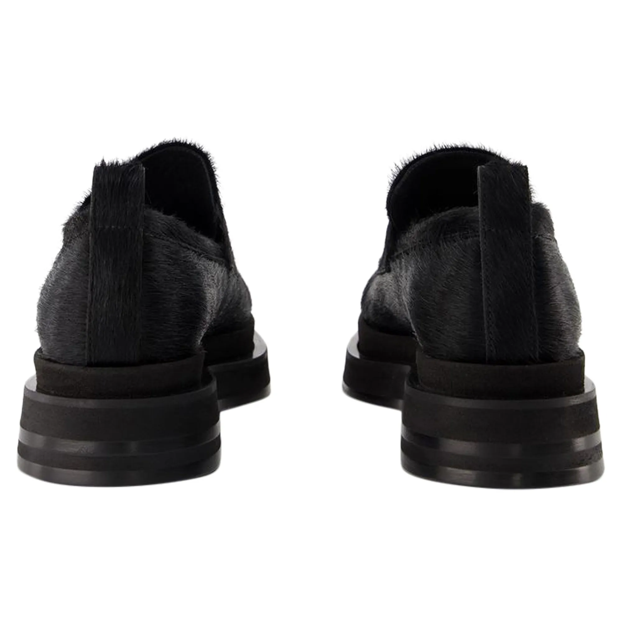Heart Toe Loafers - Simone Rocha - Leather - Black