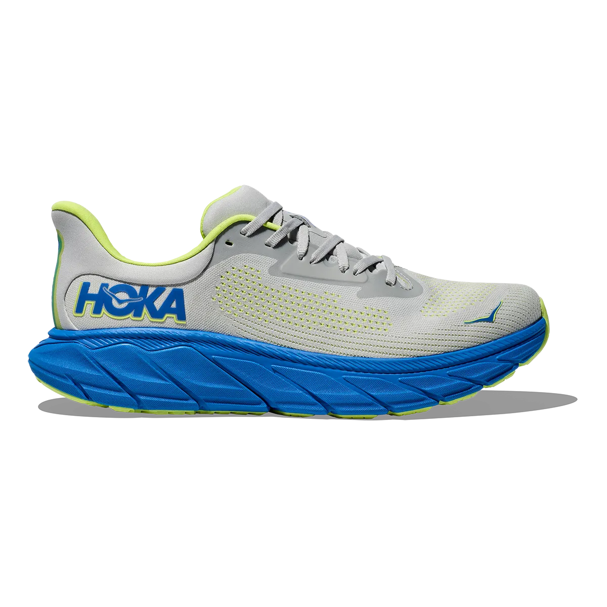 Hoka Arahi 7 - Stardust - Electric Cobalt