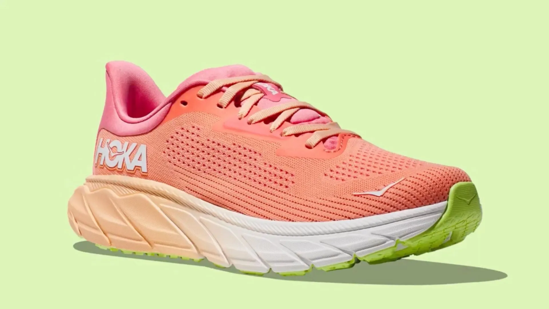 Hoka Arahi 7 - Stardust - Electric Cobalt