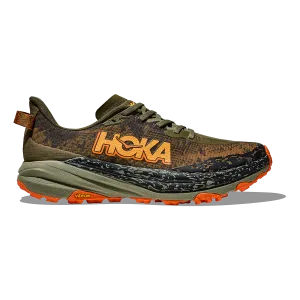 Hoka Speedgoat 6 - Antique Olive - Squash