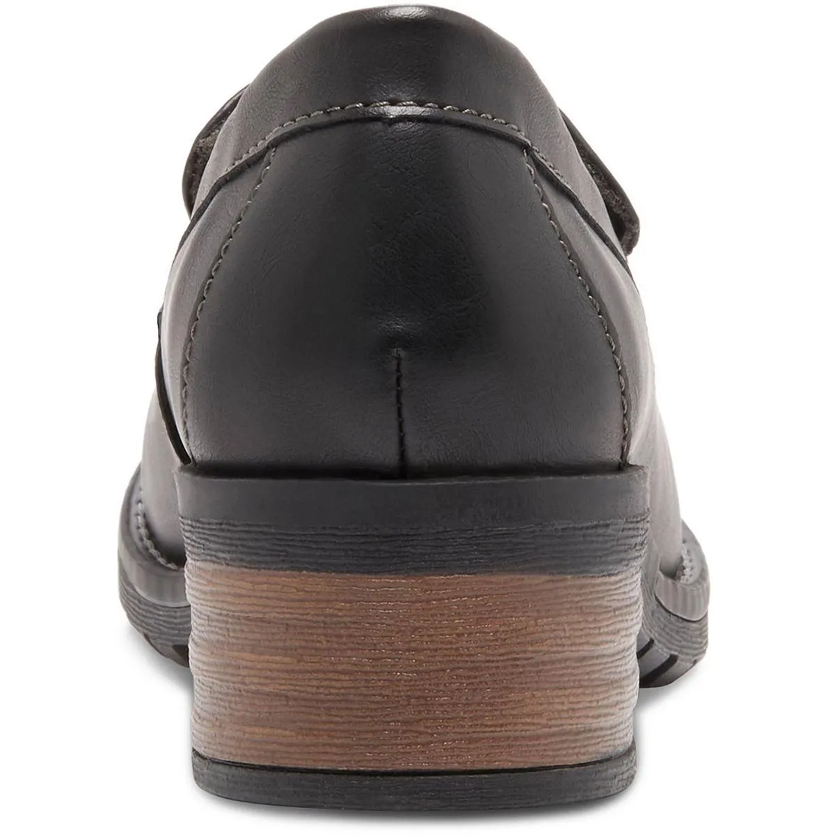 Holly Womens Memory Foam Leather Penny Loafers