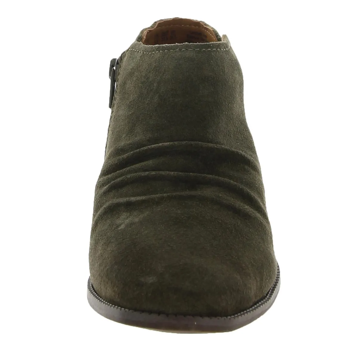 Hope Womens Almond Toe BLock Heel Ankle Boots