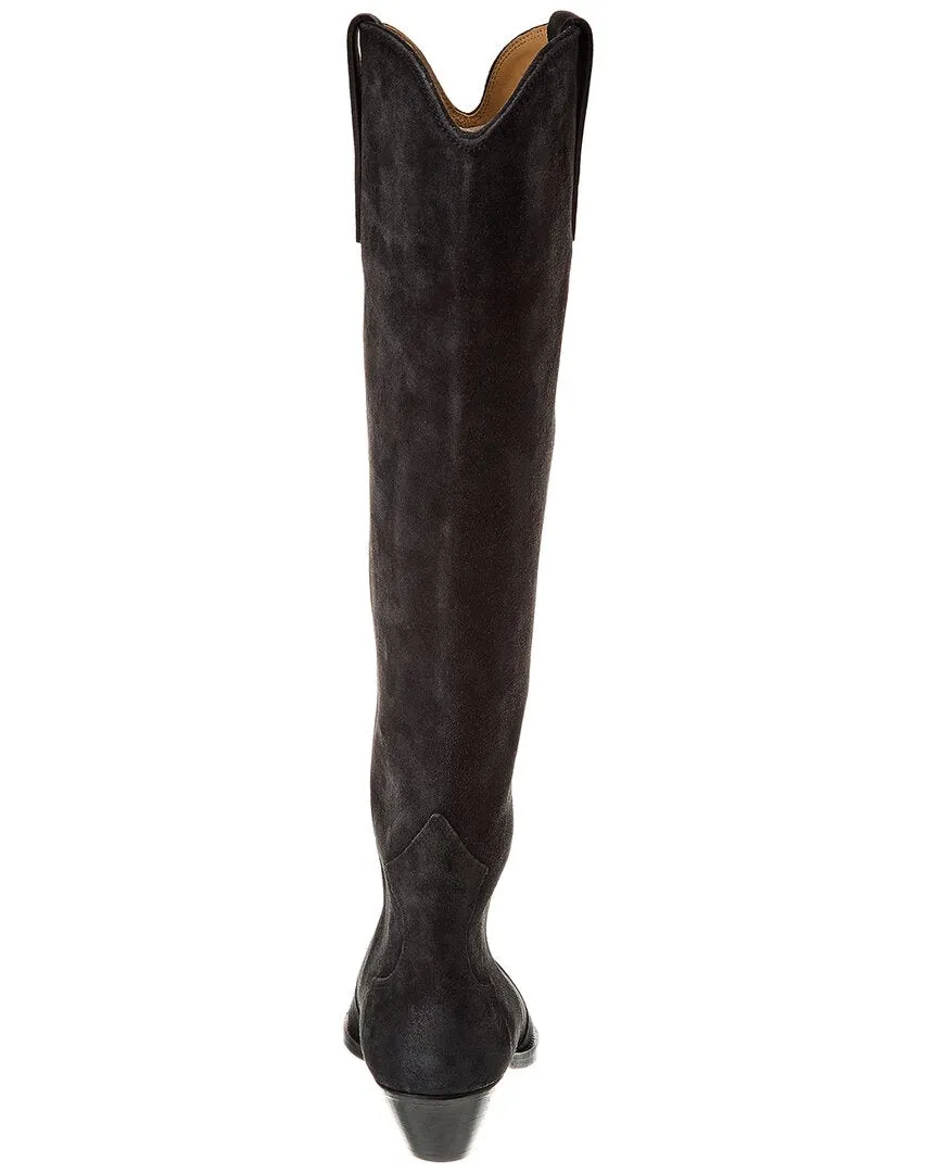 Isabel Marant Denvee Suede Knee-High Boot