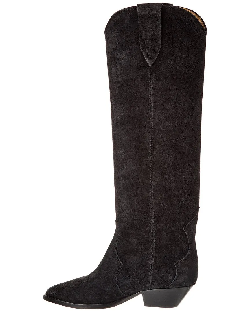 Isabel Marant Denvee Suede Knee-High Boot