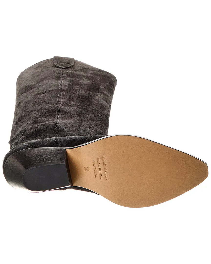 Isabel Marant Denvee Suede Knee-High Boot