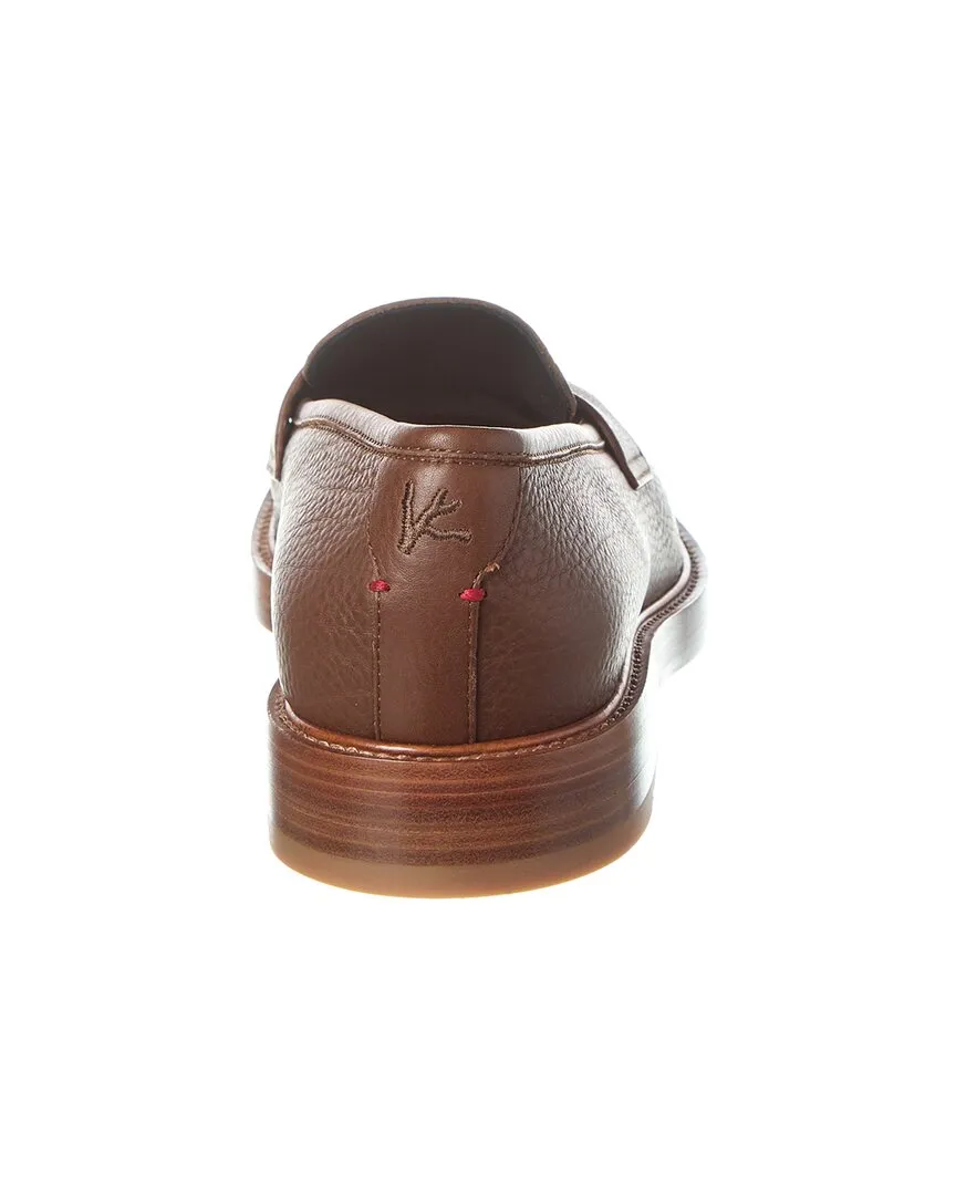 ISAIA Leather Loafer