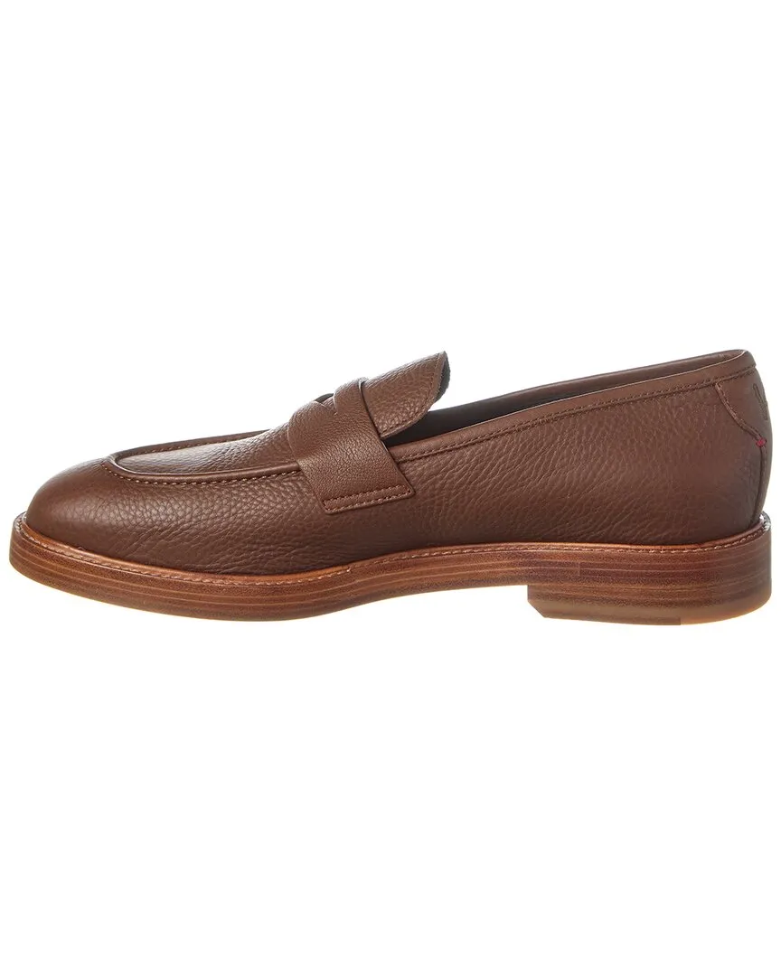 ISAIA Leather Loafer