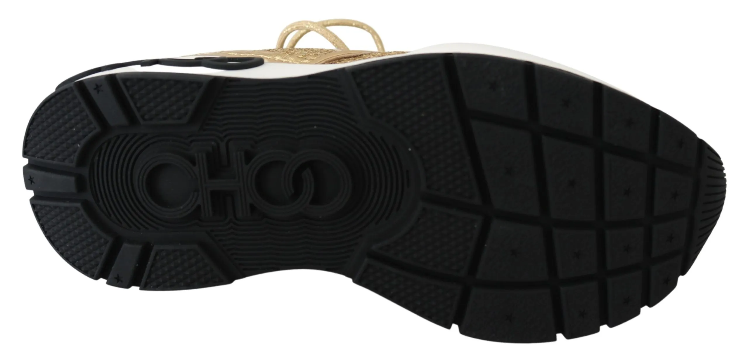 Jimmy Choo en Glamour Mesh Leather Women's Sneakers