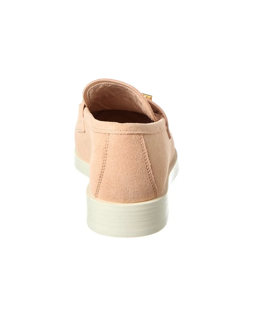 Jimmy Choo Maddie Diamond Suede Loafer