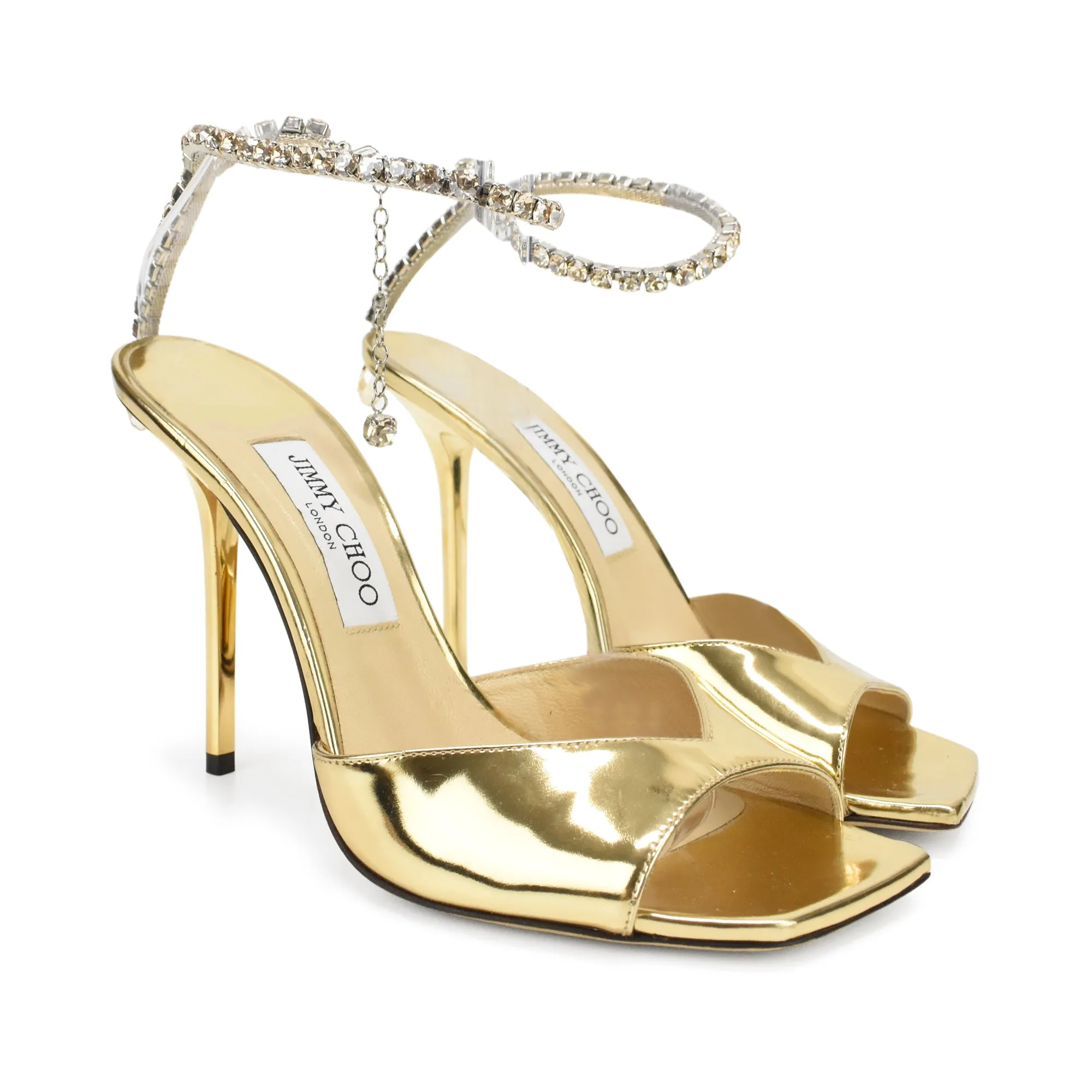 Jimmy Choo 'Saeda' Sandals - Women's 40