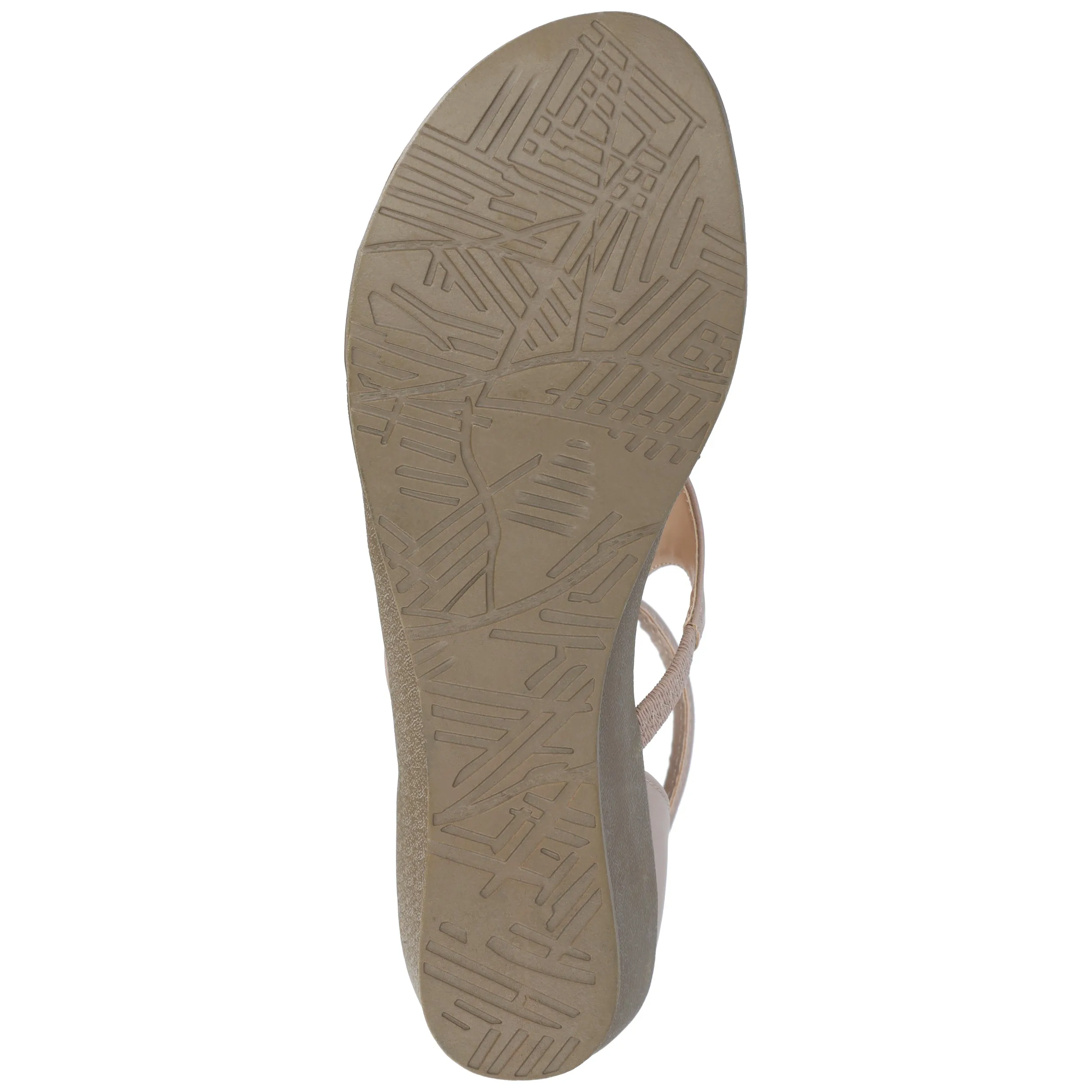 Journee Collection Women's Wide Width Trayle Sandal Wedge
