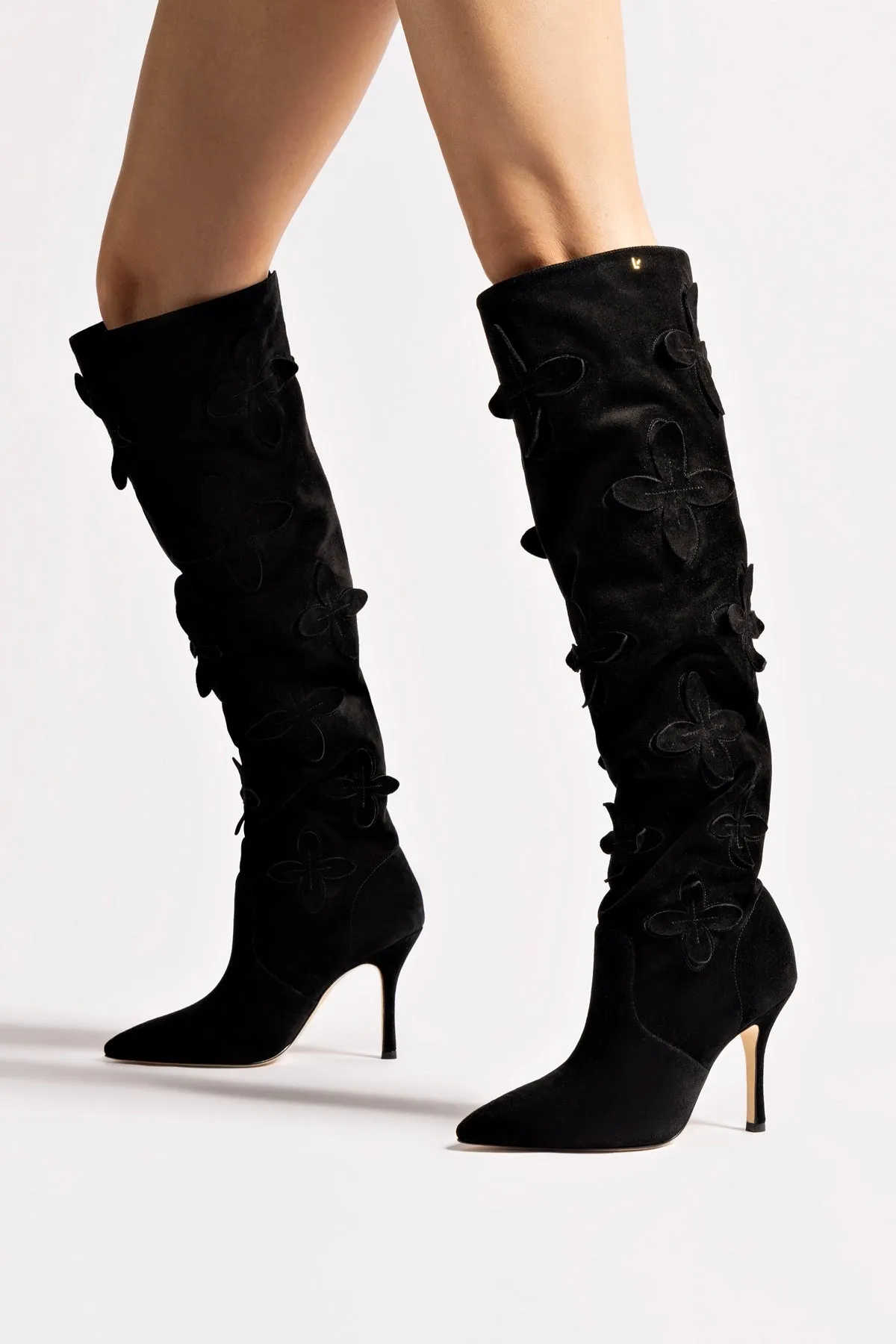 Julia Boot In Black Suede