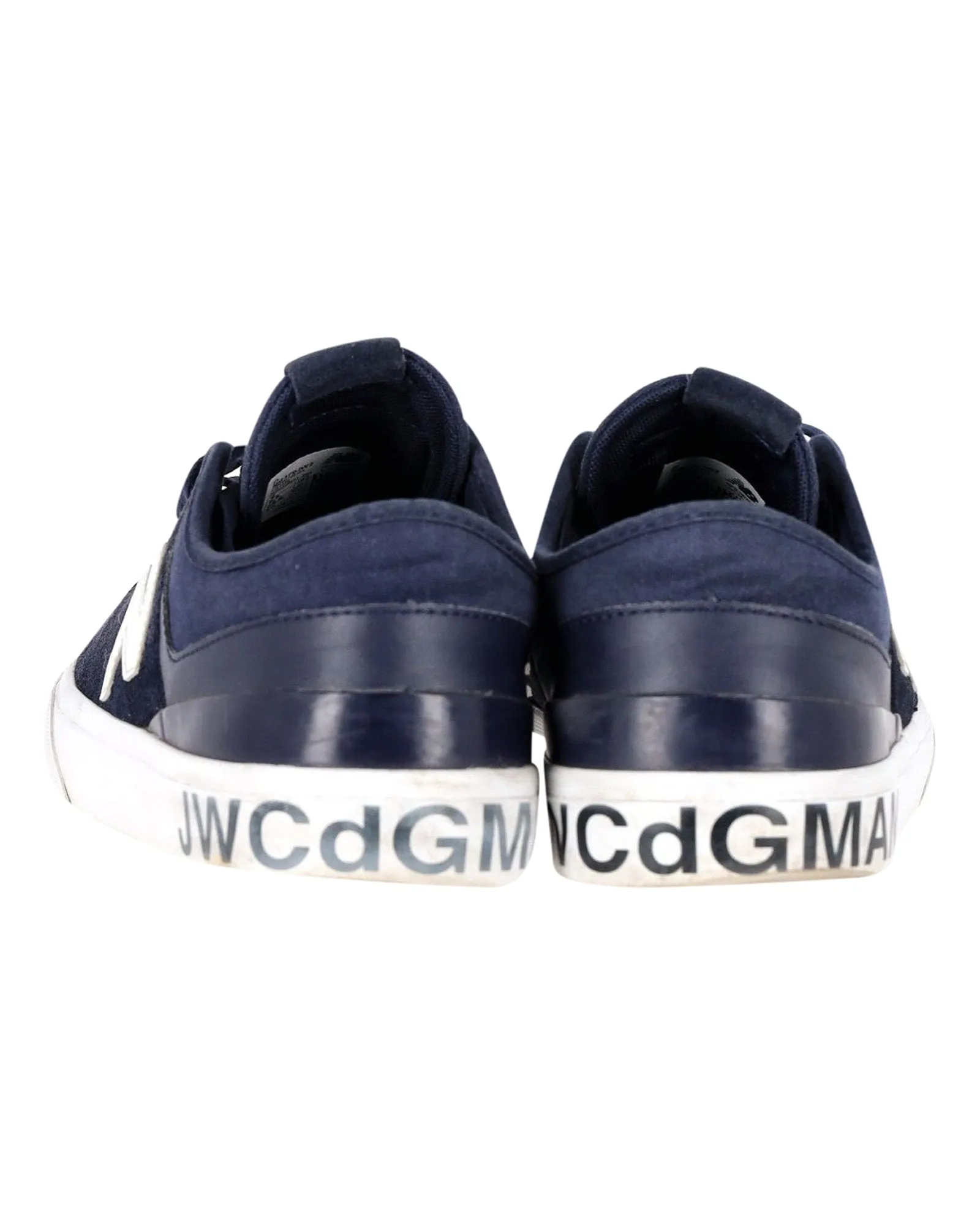 Junya Watanabe MAN x New Balance Comp 100 Sneakers in Navy Blue Suede