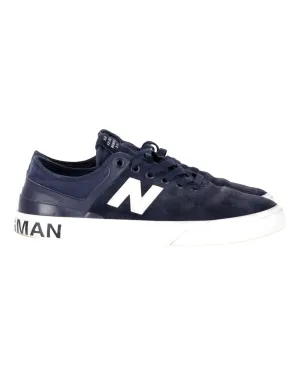 Junya Watanabe MAN x New Balance Comp 100 Sneakers in Navy Blue Suede