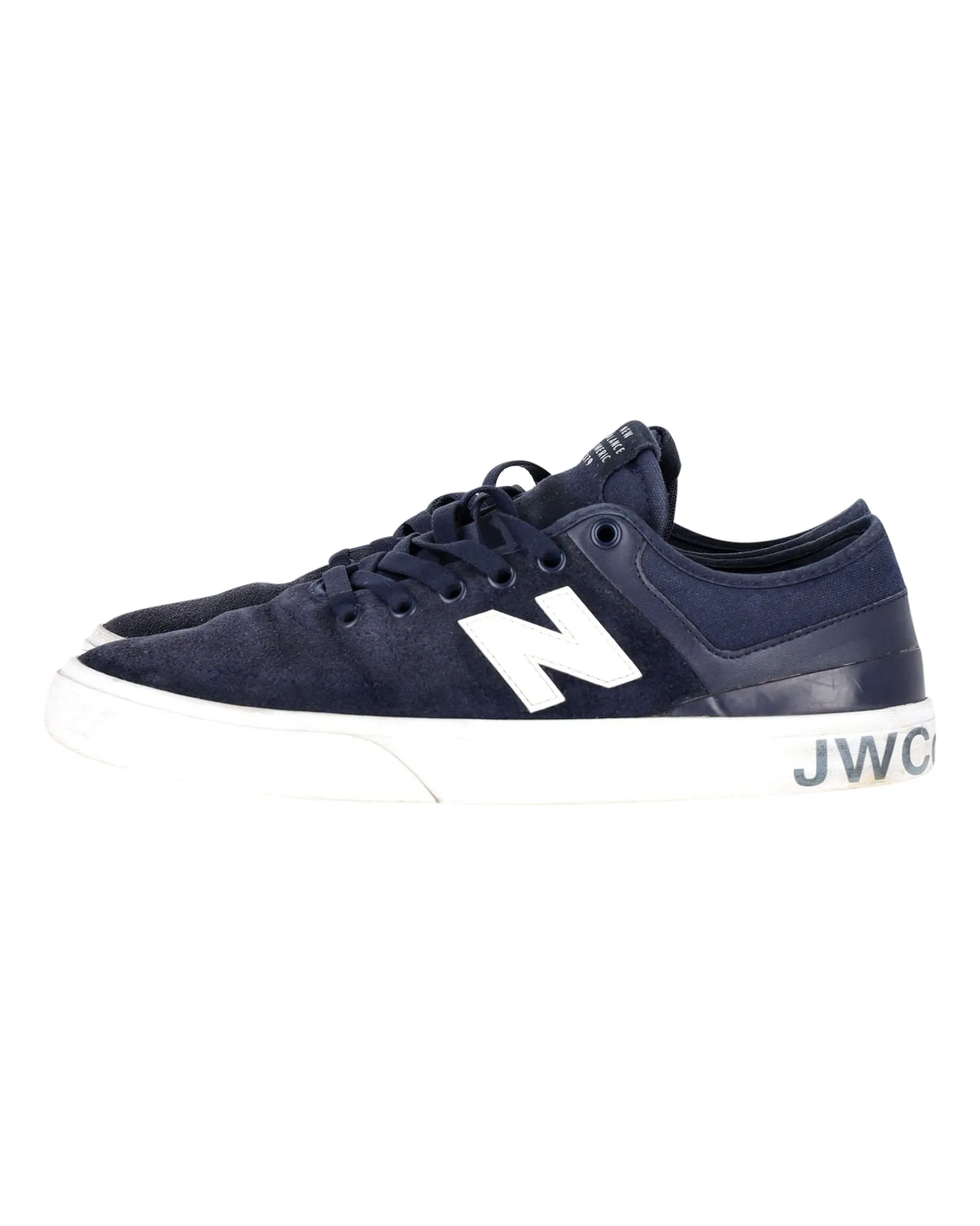Junya Watanabe MAN x New Balance Comp 100 Sneakers in Navy Blue Suede