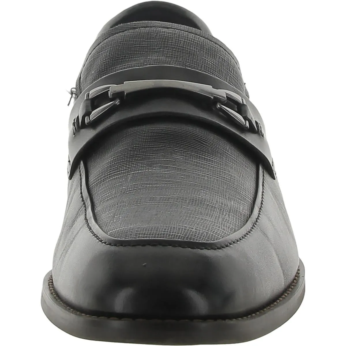 Kaylor Mens Leather Textured Loafers