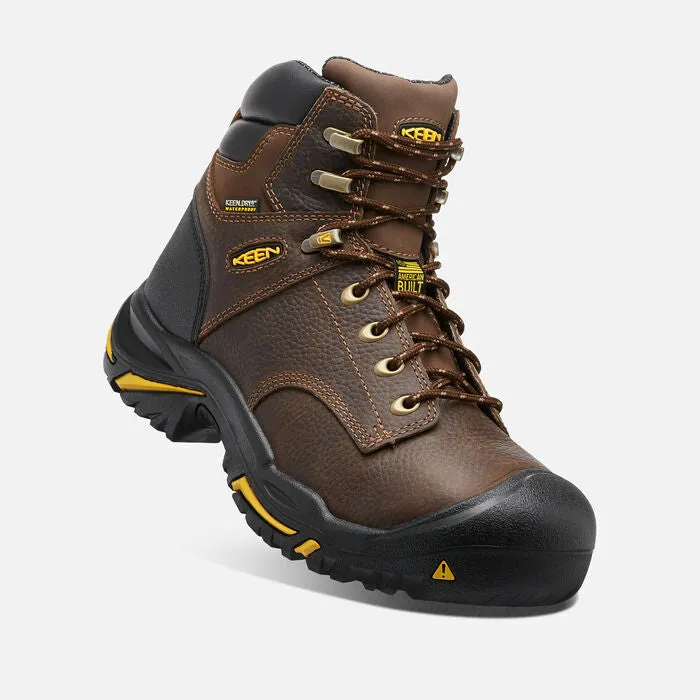 KEEN UTILITY MEN'S MT VERNON 6" WATERPROOF SOFT TOE BOOT