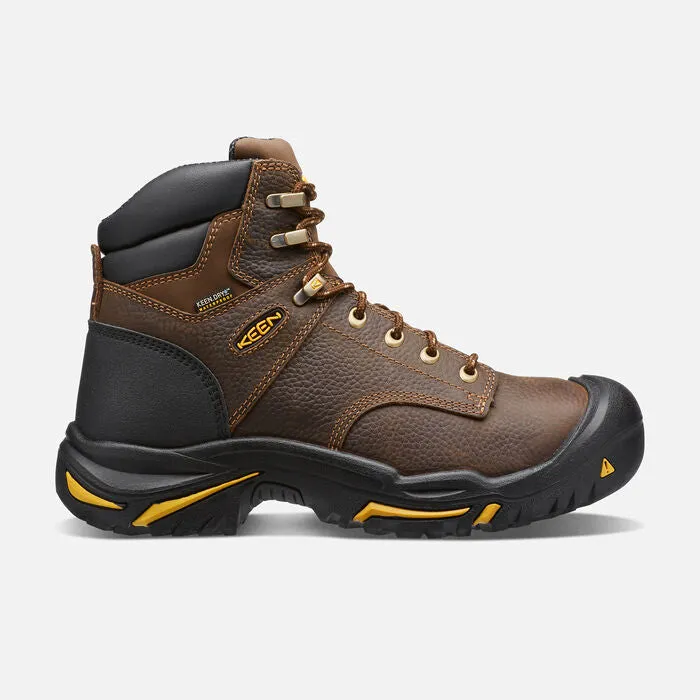 KEEN UTILITY MEN'S MT VERNON 6" WATERPROOF SOFT TOE BOOT