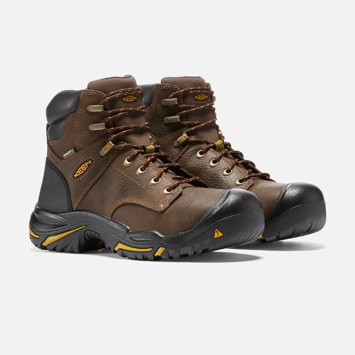 KEEN UTILITY MEN'S MT VERNON 6" WATERPROOF SOFT TOE BOOT