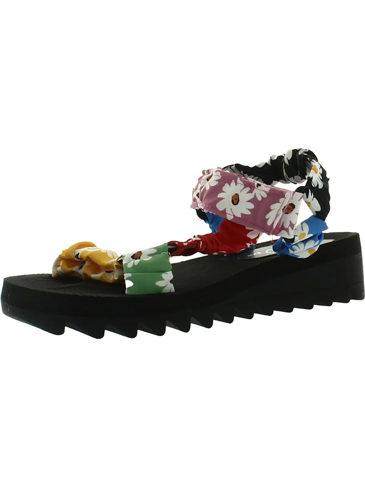 Kendie Womens Comfort Sole Ankle Strap Wedge Sandals
