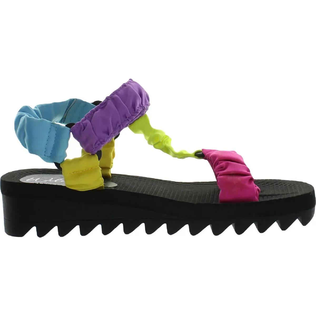Kendie Womens Comfort Sole Ankle Strap Wedge Sandals