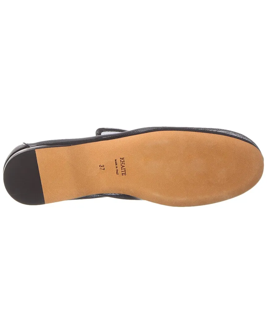KHAITE Mesh & Leather Loafer