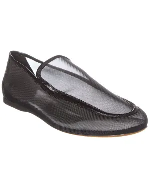 KHAITE Mesh & Leather Loafer