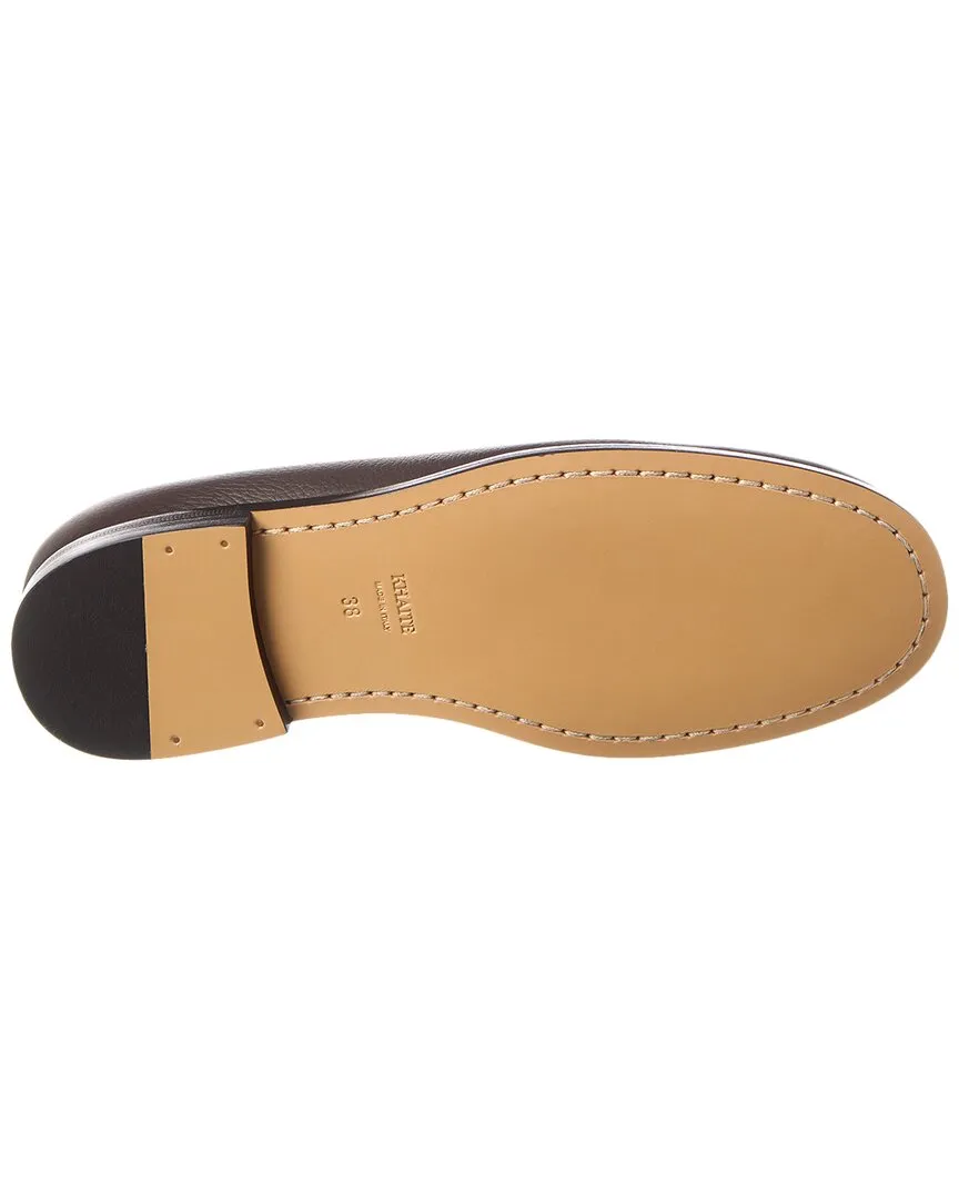 KHAITE The Alessio Leather Loafer